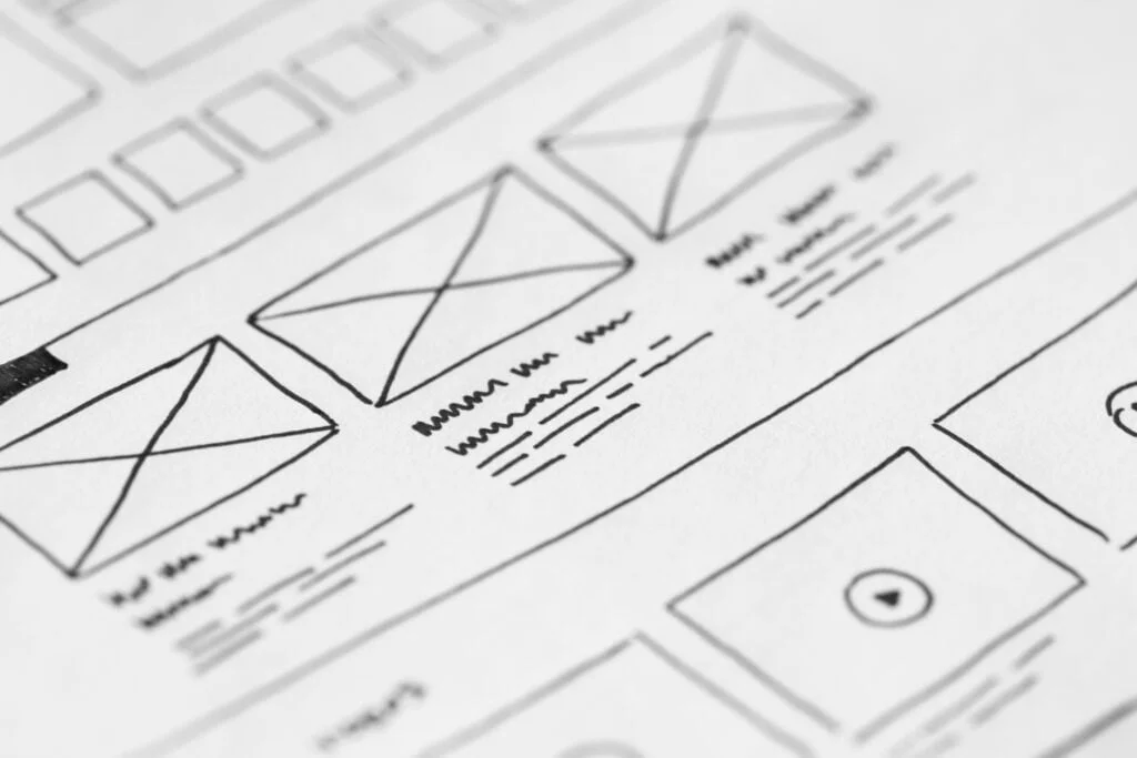 Matt Forbes web developer wireframing