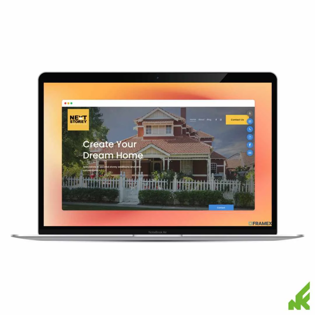 Next Storey Builders website b Matt Forbes Dev