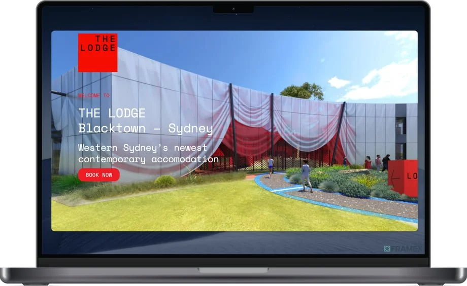 web designs the lodge